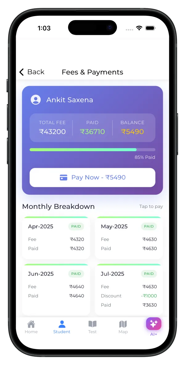 EDII Fees & Online Payments