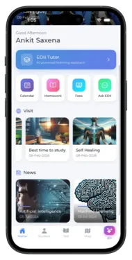 EDII Tutor on Home Screen